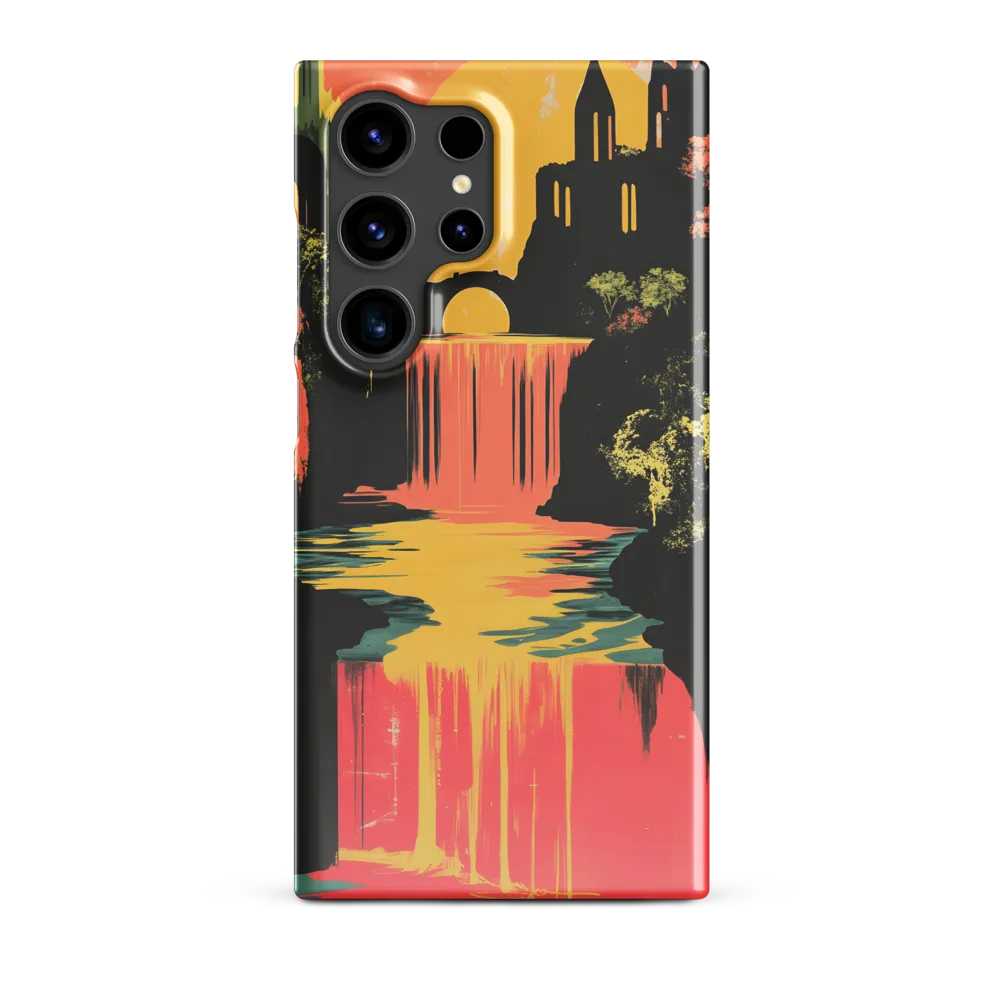 Elysian Echoes: A Surreal Reflections | Phone Case |  S24 Ultra | Snap Case | Glossy