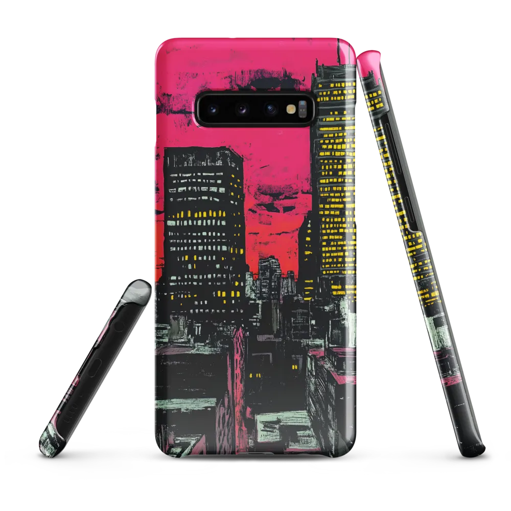 Urban Pulse at Dusk | Phone Case |  S10 Plus | Snap Case | Glossy