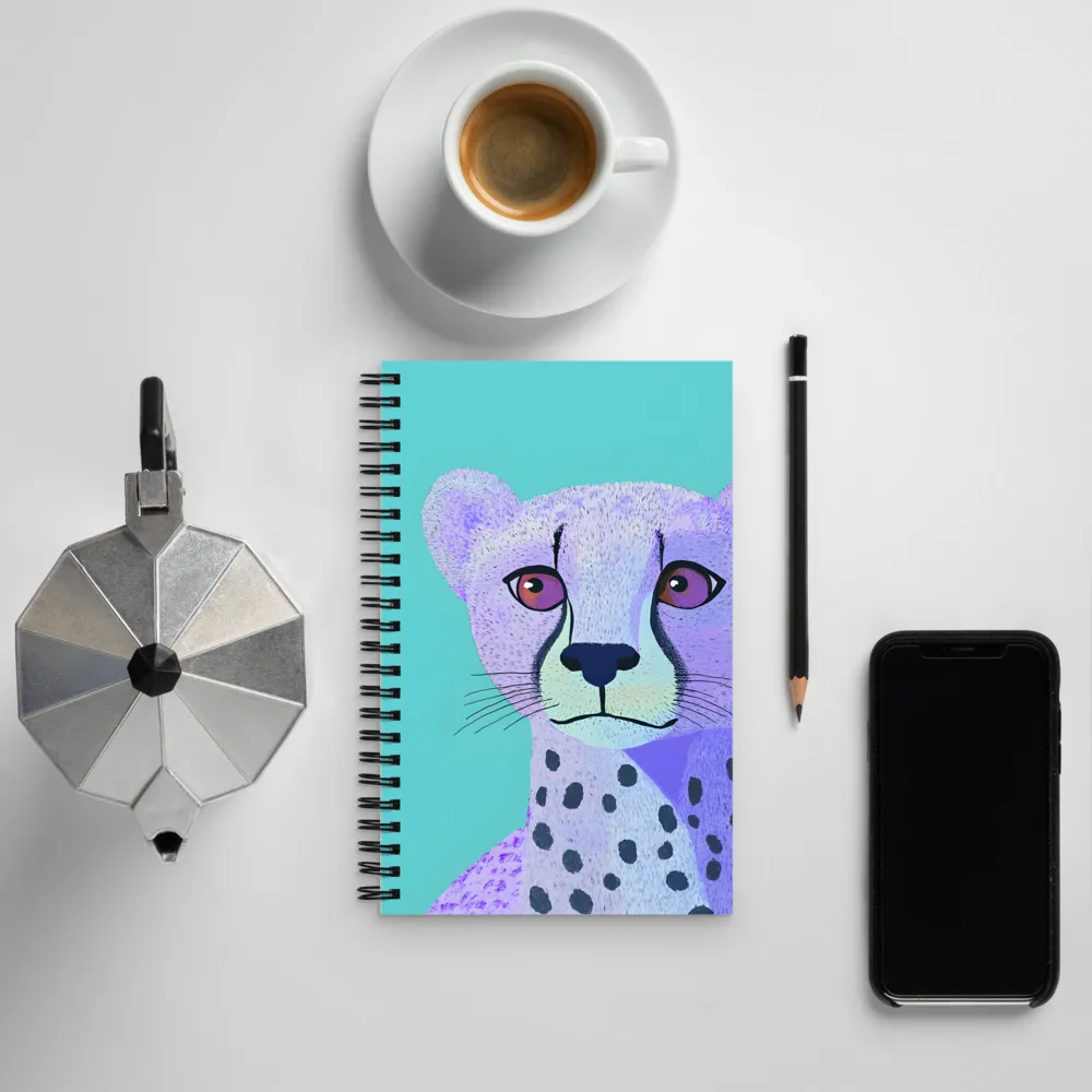 Curious Cheetah | Spiral Notebook