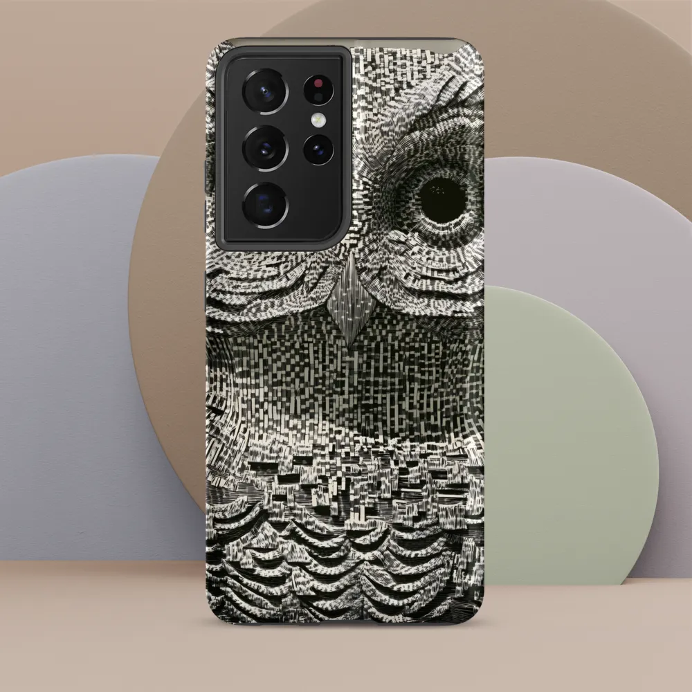 Intricate Owl of Textures