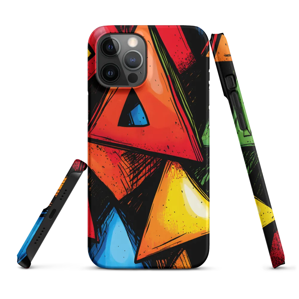 Vibrant Triangles in Abstract Harmony