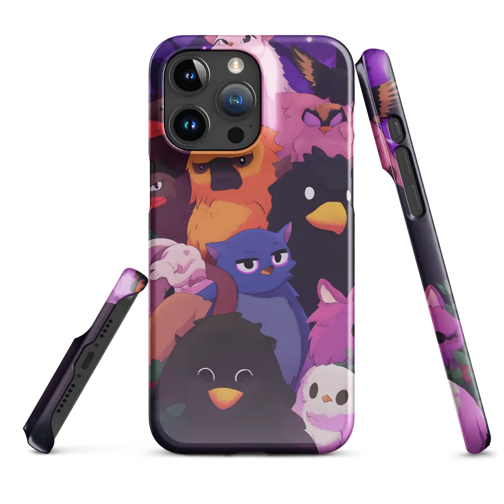 Whimsical Avian Gathering