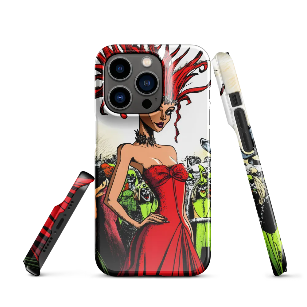 Fiery Elegance: A Fashion Statement