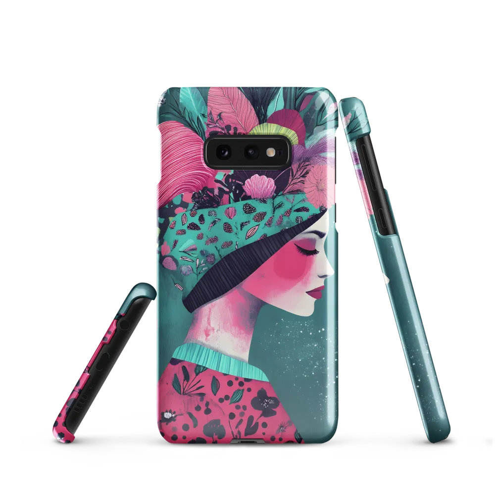 Whimsical Floral Portrait