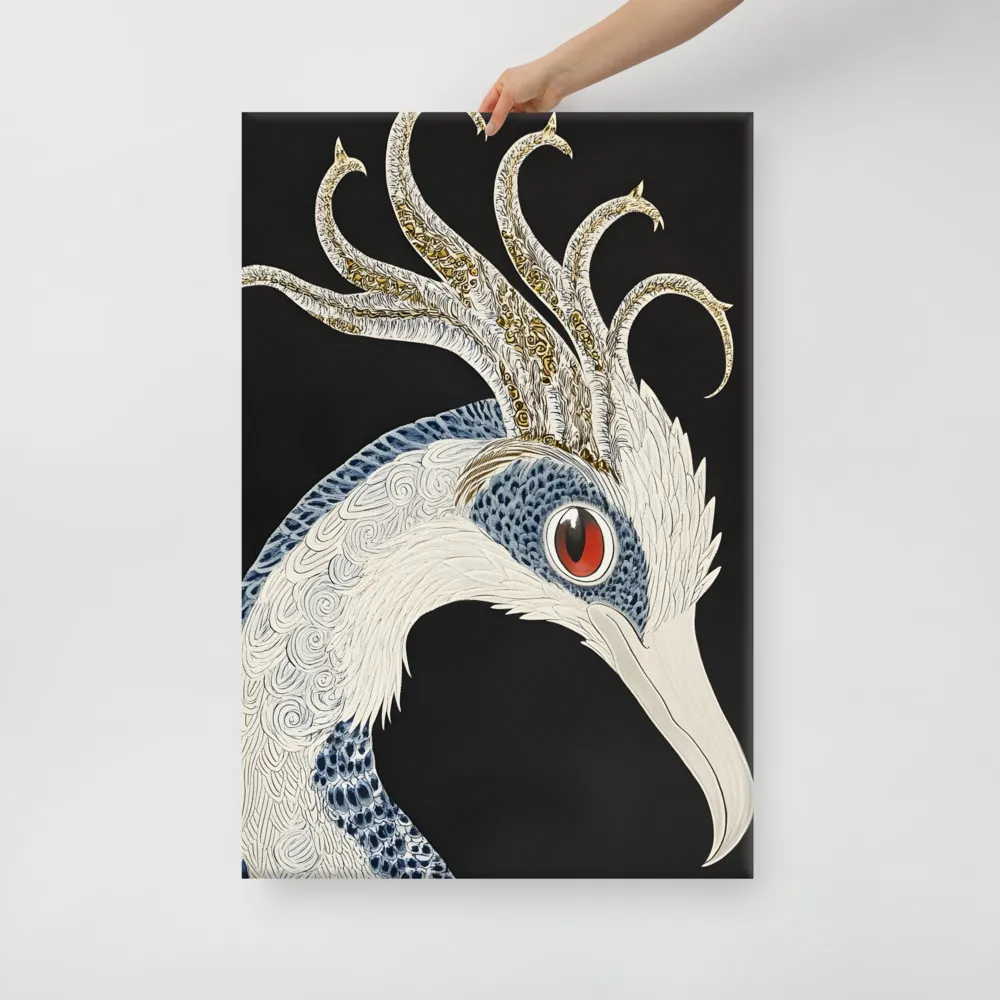 Elegance of the Majestic Peacock | Canvas | 24″×36″