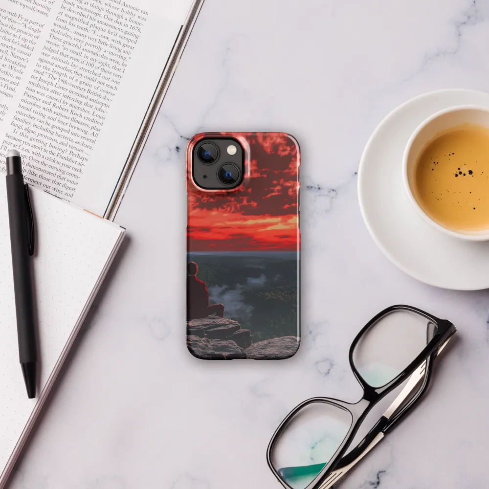 Reflections at Dusk | Phone Case |  13 Mini | Snap Case | Glossy