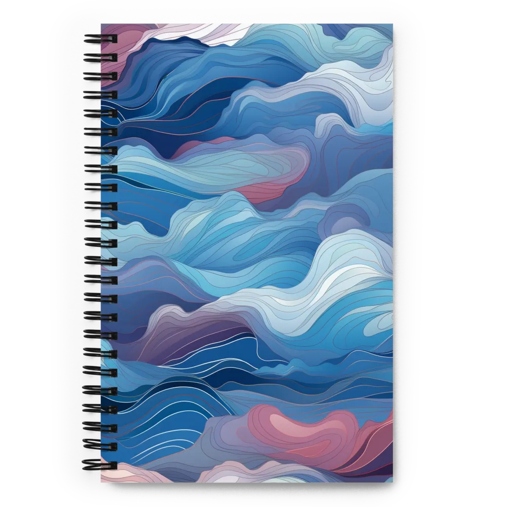 Harmonious Waves | Spiral Notebook