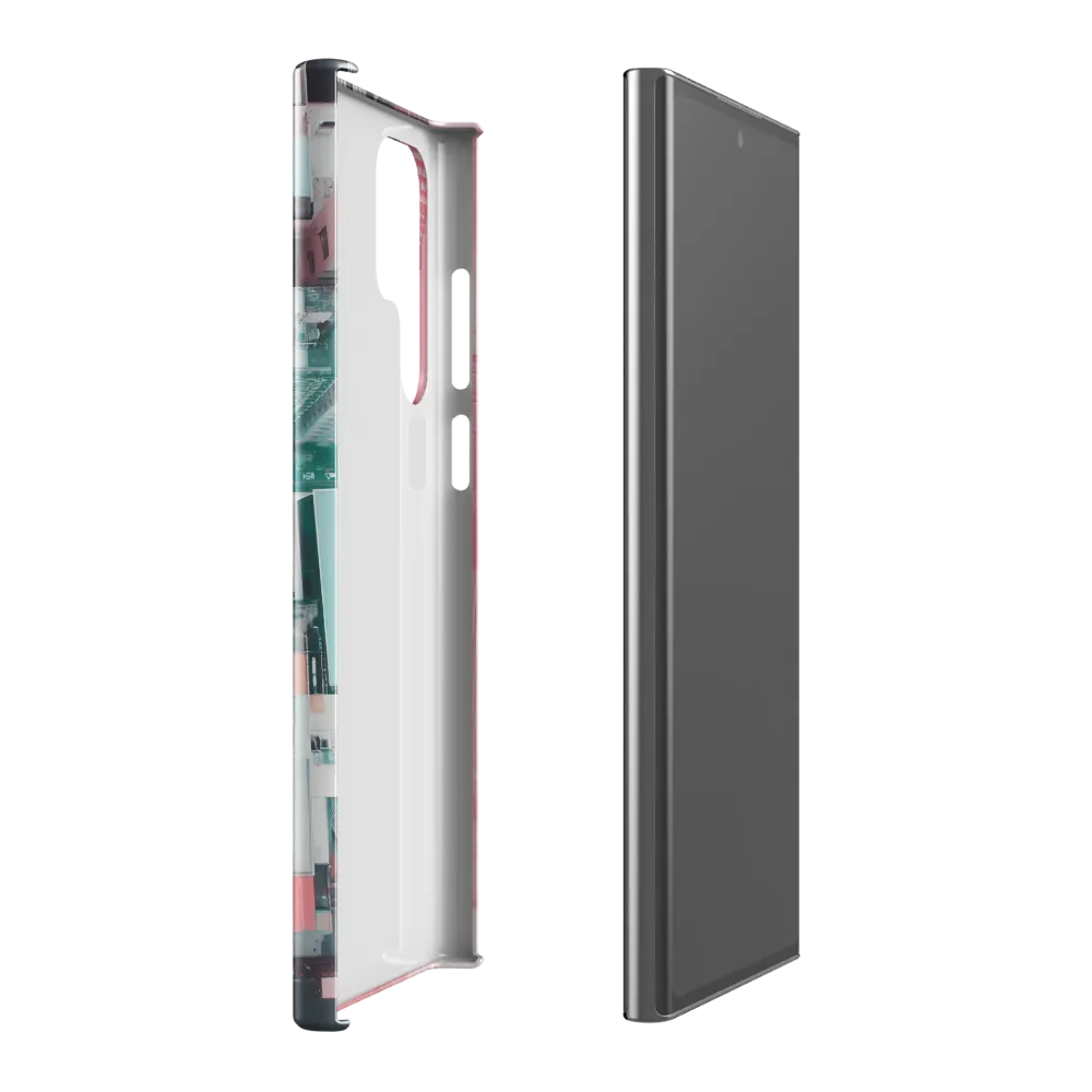 Urban Harmony: Aerial Perspectives | Phone Case |  S22 Ultra | Snap Case | Glossy