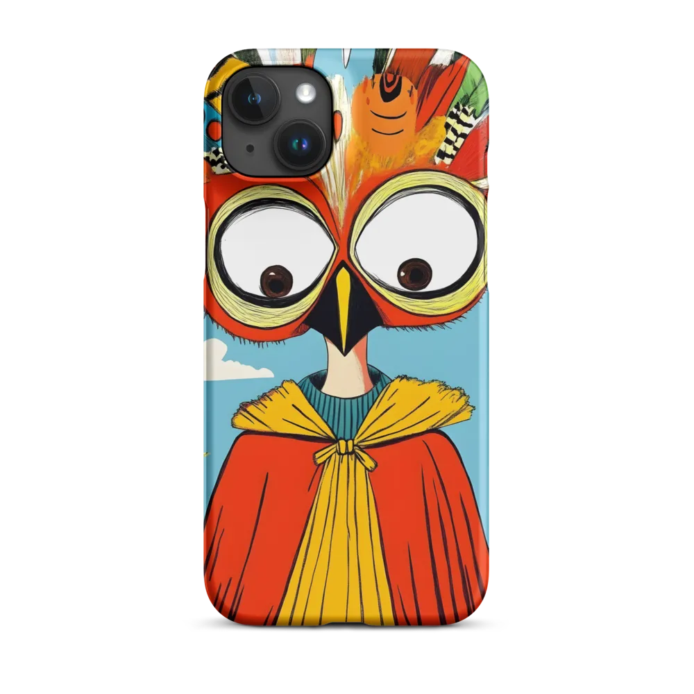 A Whimsical Encounter: The Owl-Human Fusion