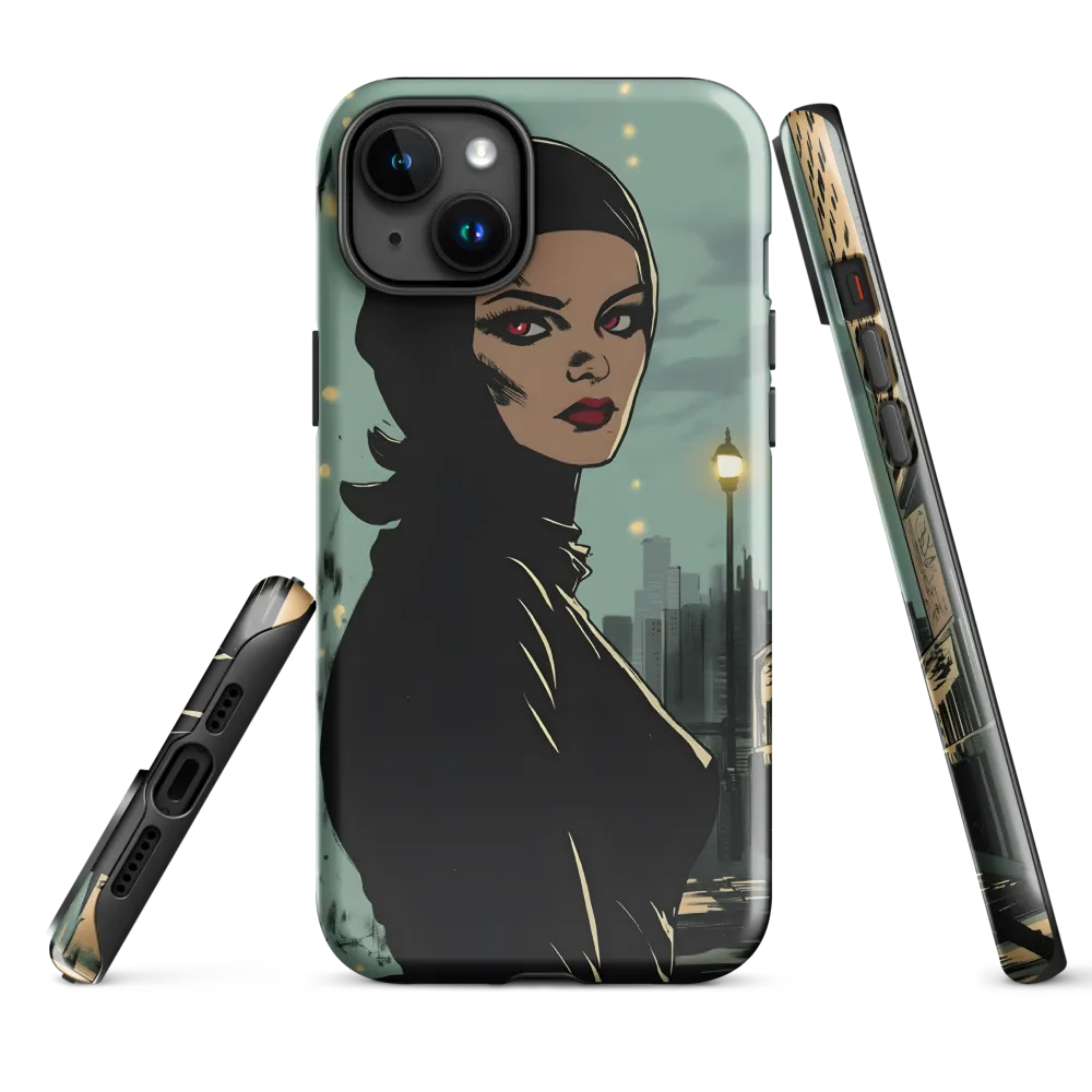 Shadows of Intrigue | Phone Case |  15 Plus | Tough Case | Glossy