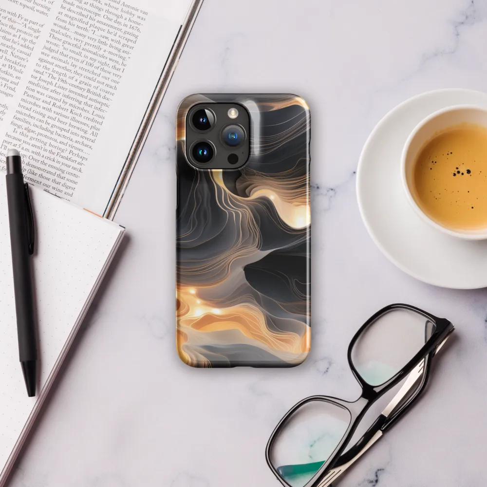 Fluid Harmony | Phone Case |  15 Pro Max | Snap Case | Glossy