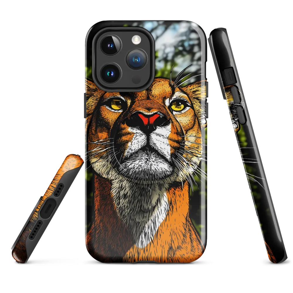 Regal Gaze: The Lioness in Focus