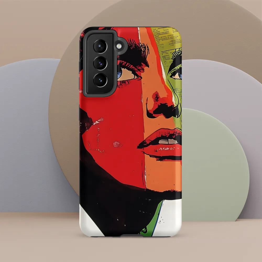 Vibrant Expressions: A Pop Art Portrait