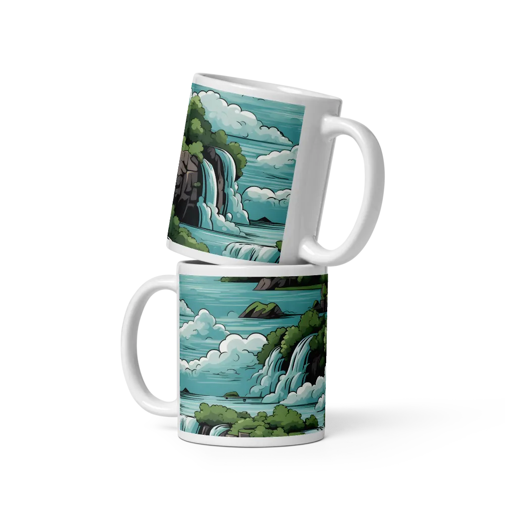 Harmonious Cascades | Mugs | Multiple Sizes & Colors