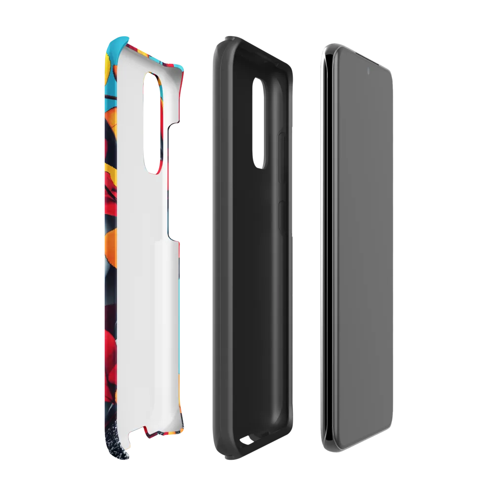 Futuristic Fusion: Nature Meets Technology | Phone Case |  S20 | Tough Case | Matte