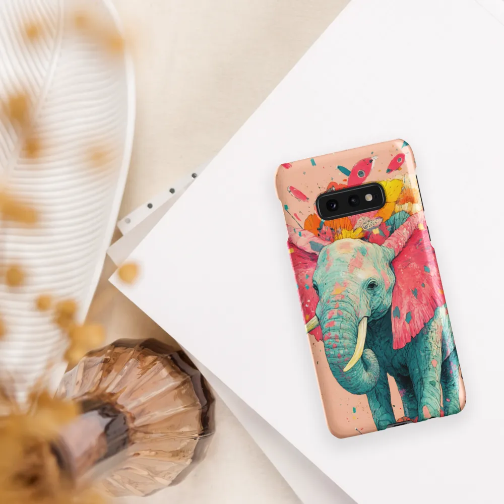 Whimsical Elegance: The Floral Elephant