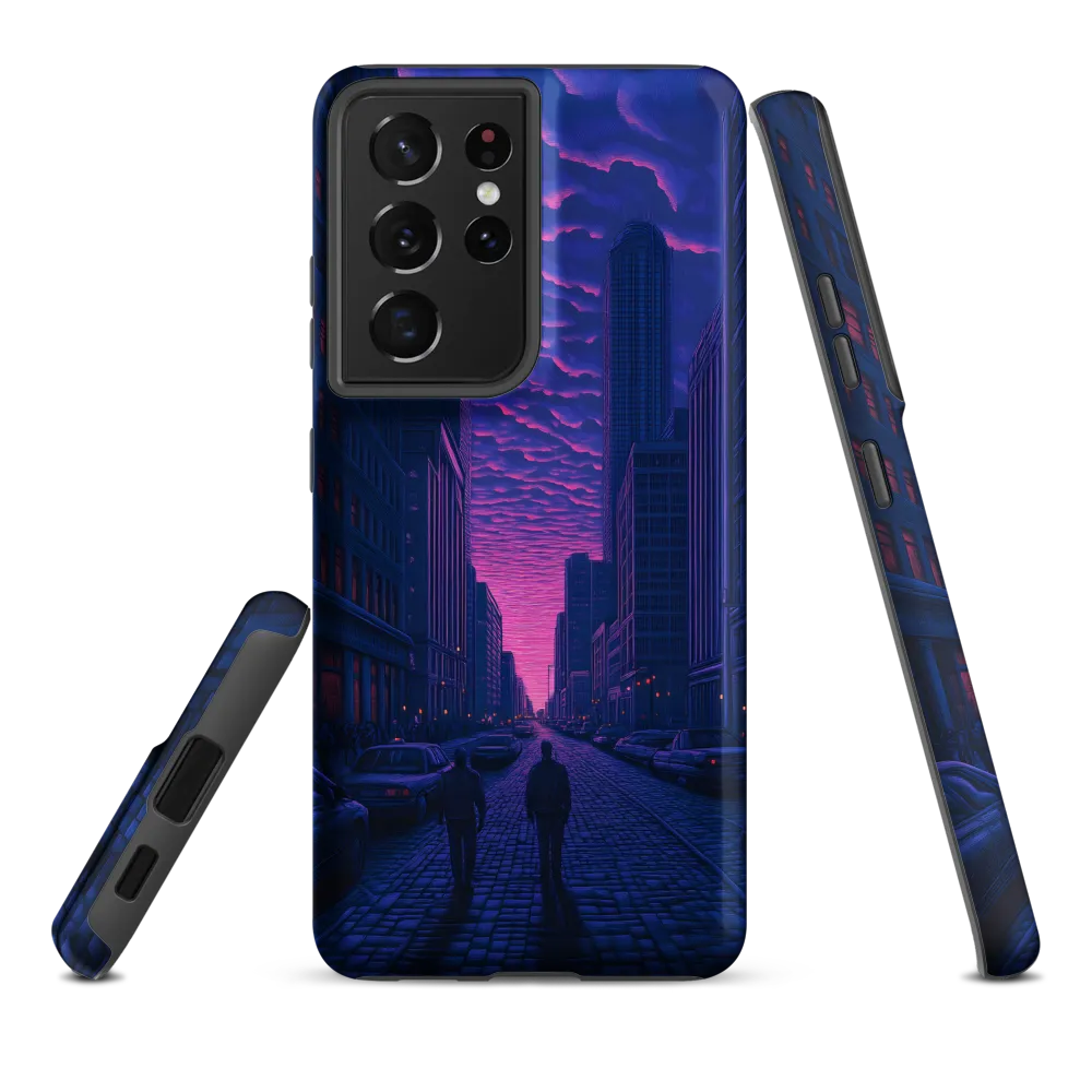 Urban Serenity at Dusk