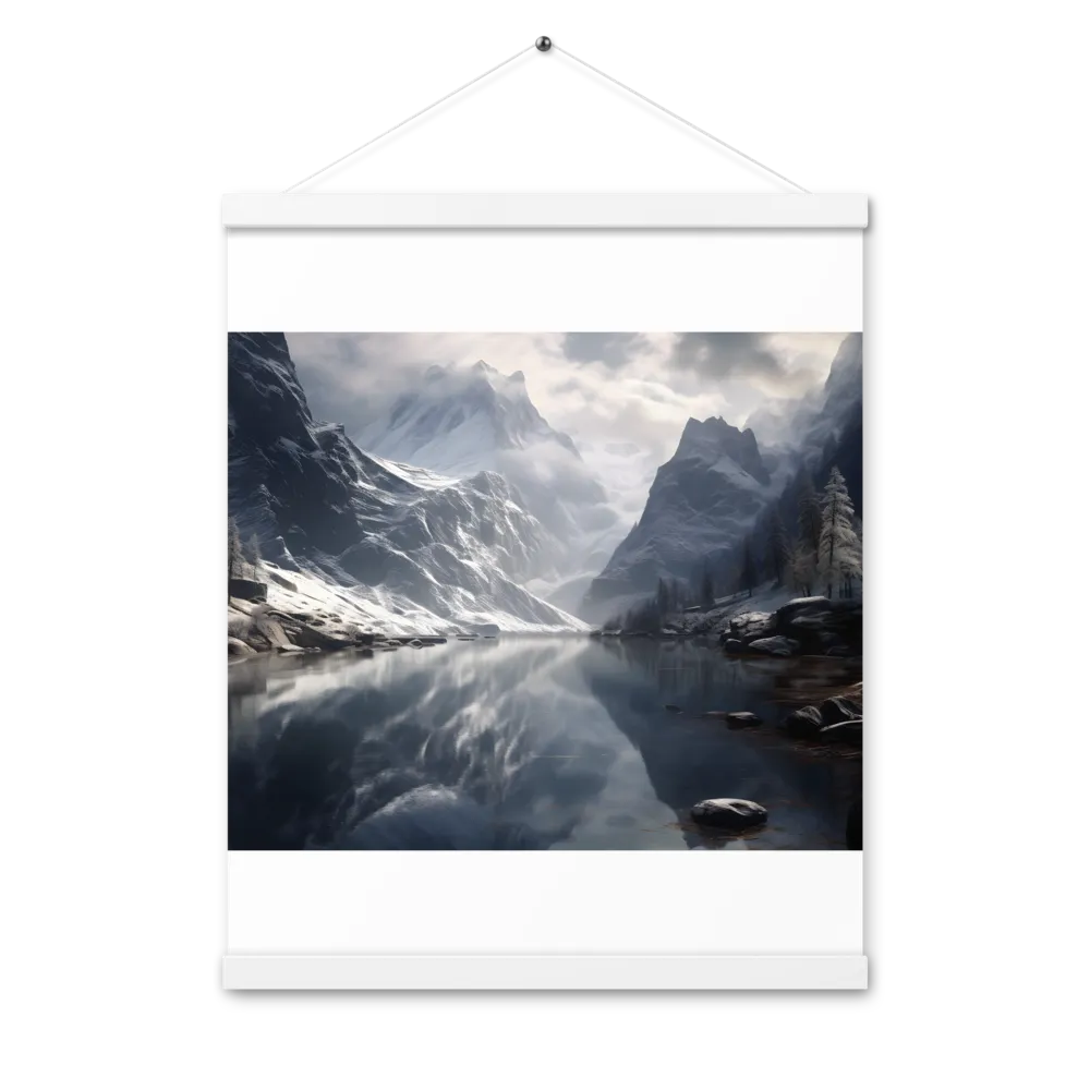 Echoes of Tranquility | Poster With White Wood Hanger | 16″×20″