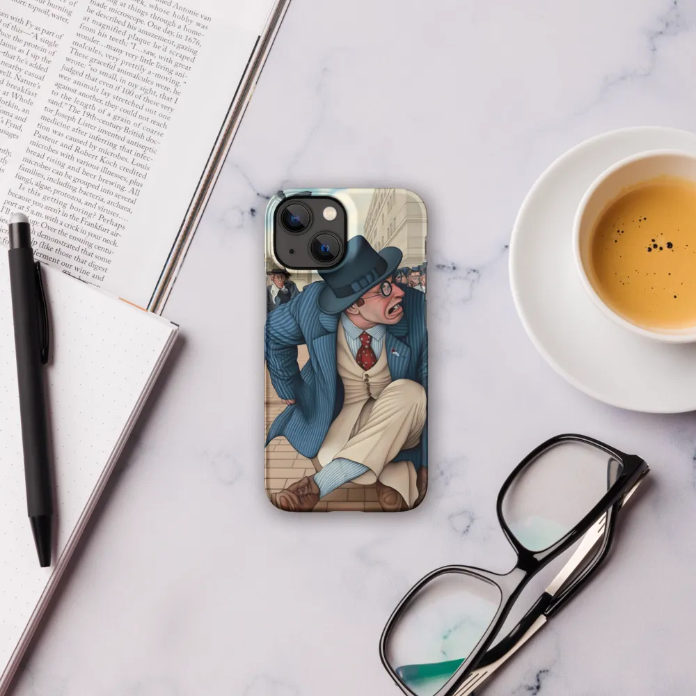 Caught in Tension | Phone Case |  13 Mini | Snap Case | Matte