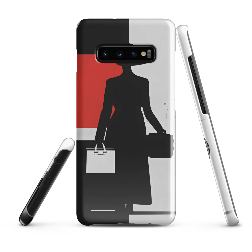 Silhouette of Elegance | Phone Case |  S10 Plus | Snap Case | Glossy