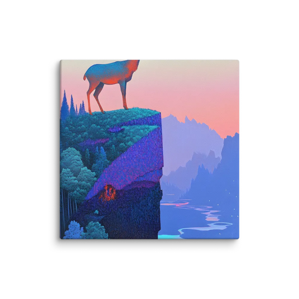 Majestic Refuge | Canvas | 16″×16″
