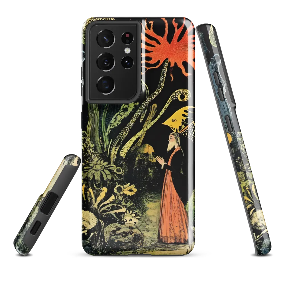 Enchanted Encounter in a Fantastical Garden
