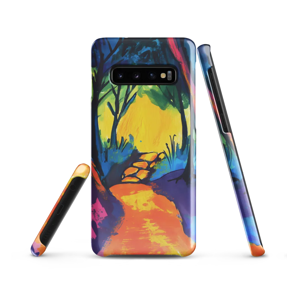 Path Through a Vibrant Forest
