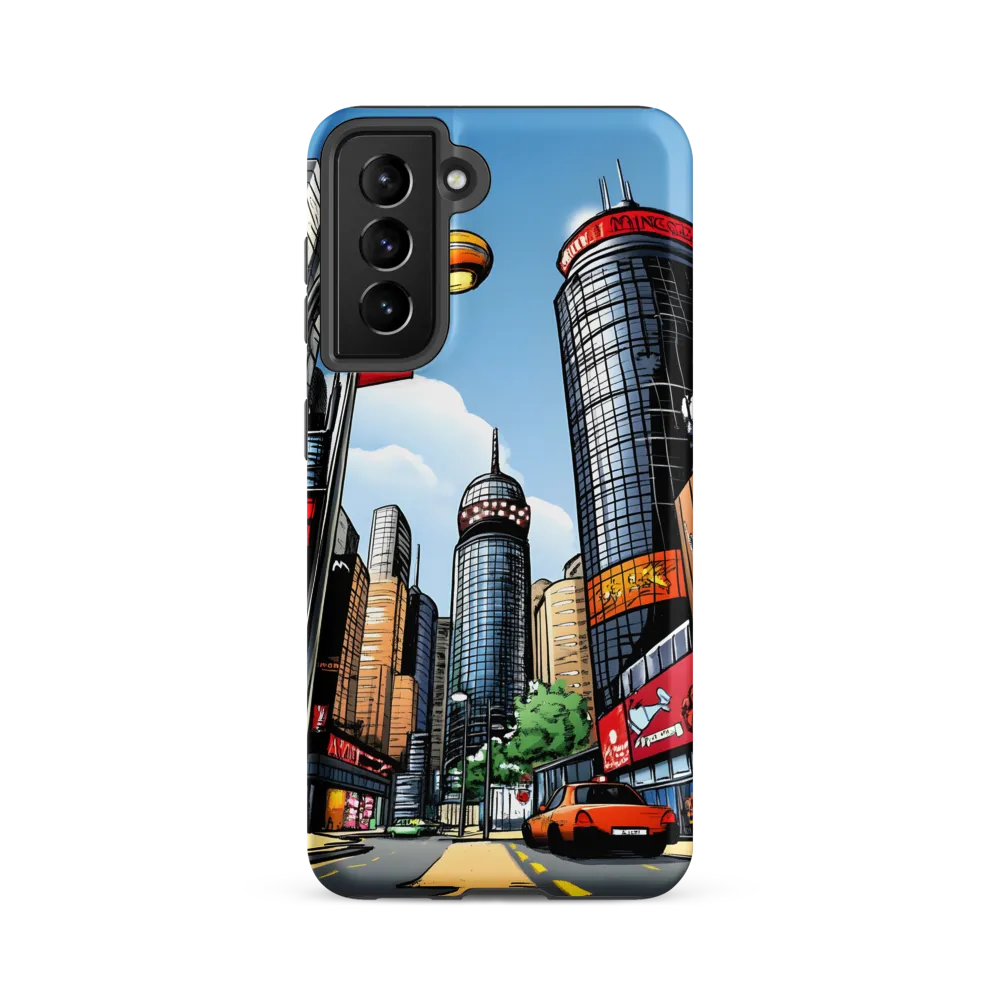 Urban Pulse: A Comic Cityscape
