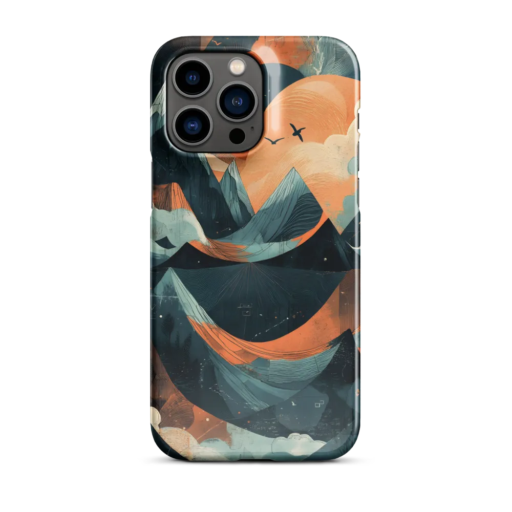 Ethereal Mountain Dreams | Phone Case |  14 Pro Max | Snap Case | Glossy