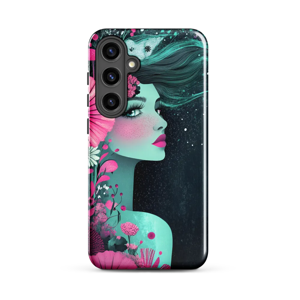 Floral Harmony: Portrait of Serenity