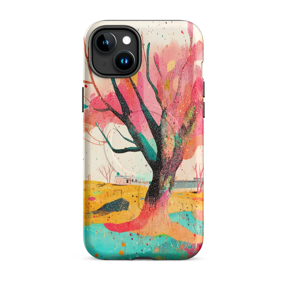 Whispers of a Colorful Tree | Phone Case |  15 Plus | MagSafe® Tough Case | Matte