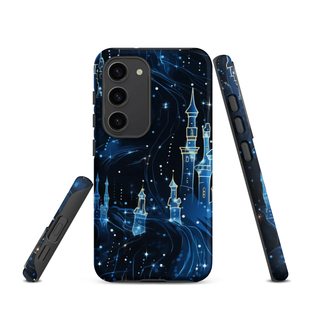 Dreamy Castles in a Starry Sky