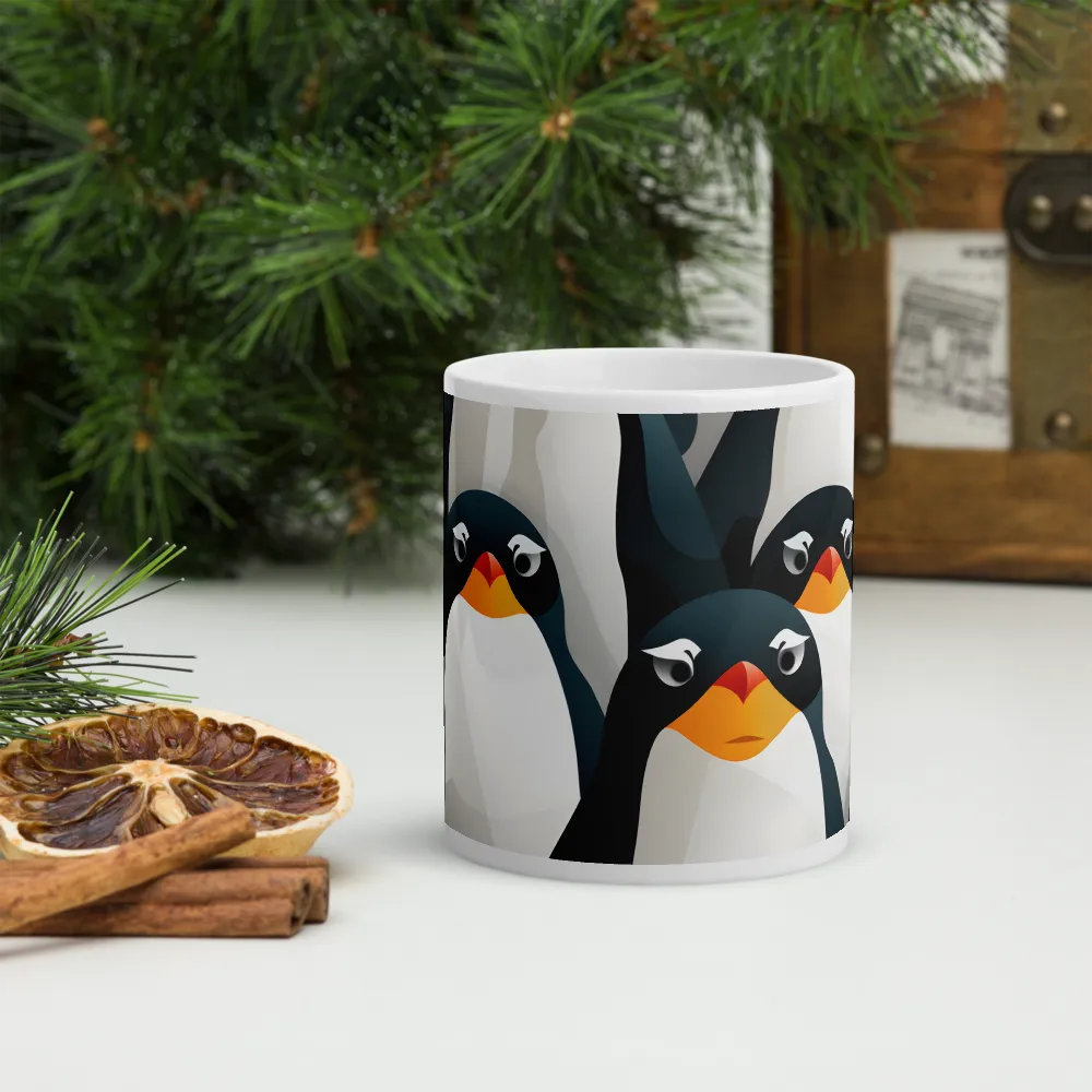 Penguin Parade | Mugs | Multiple Sizes & Colors