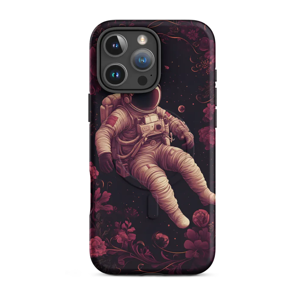 Cosmic Bloom: An Astronaut's Journey