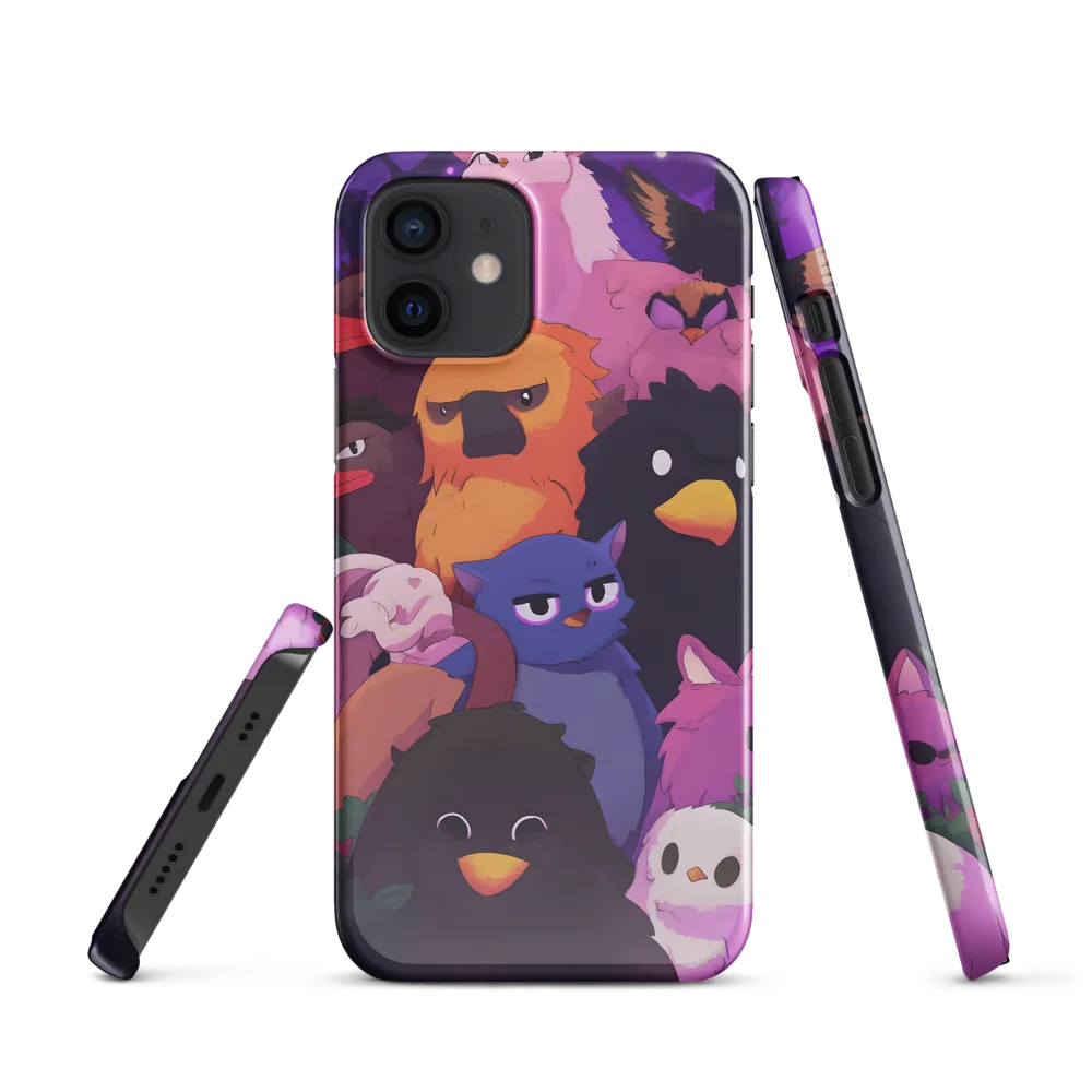 Whimsical Avian Gathering