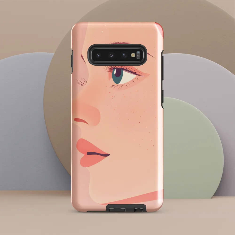 Serenity in Profile | Phone Case |  S10 Plus | Tough Case | Glossy