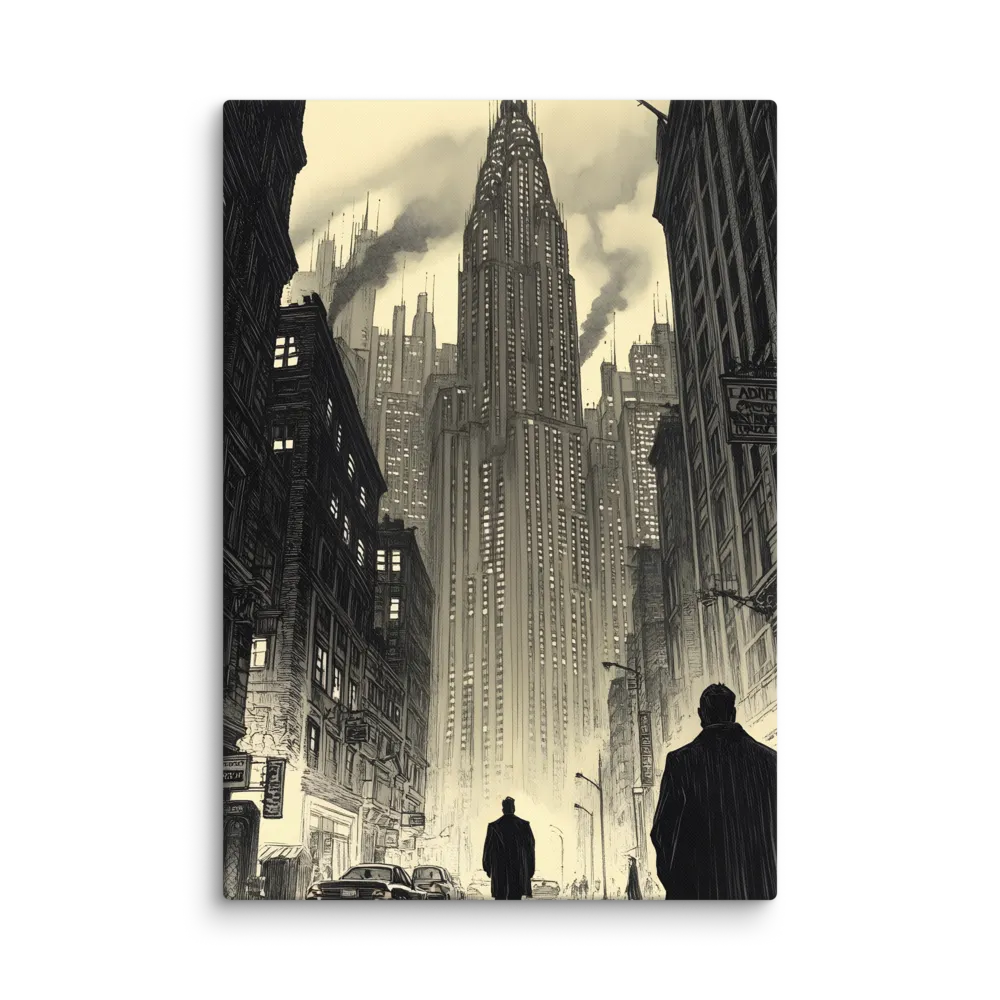 Echoes of the City | Canvas | 18″×26″