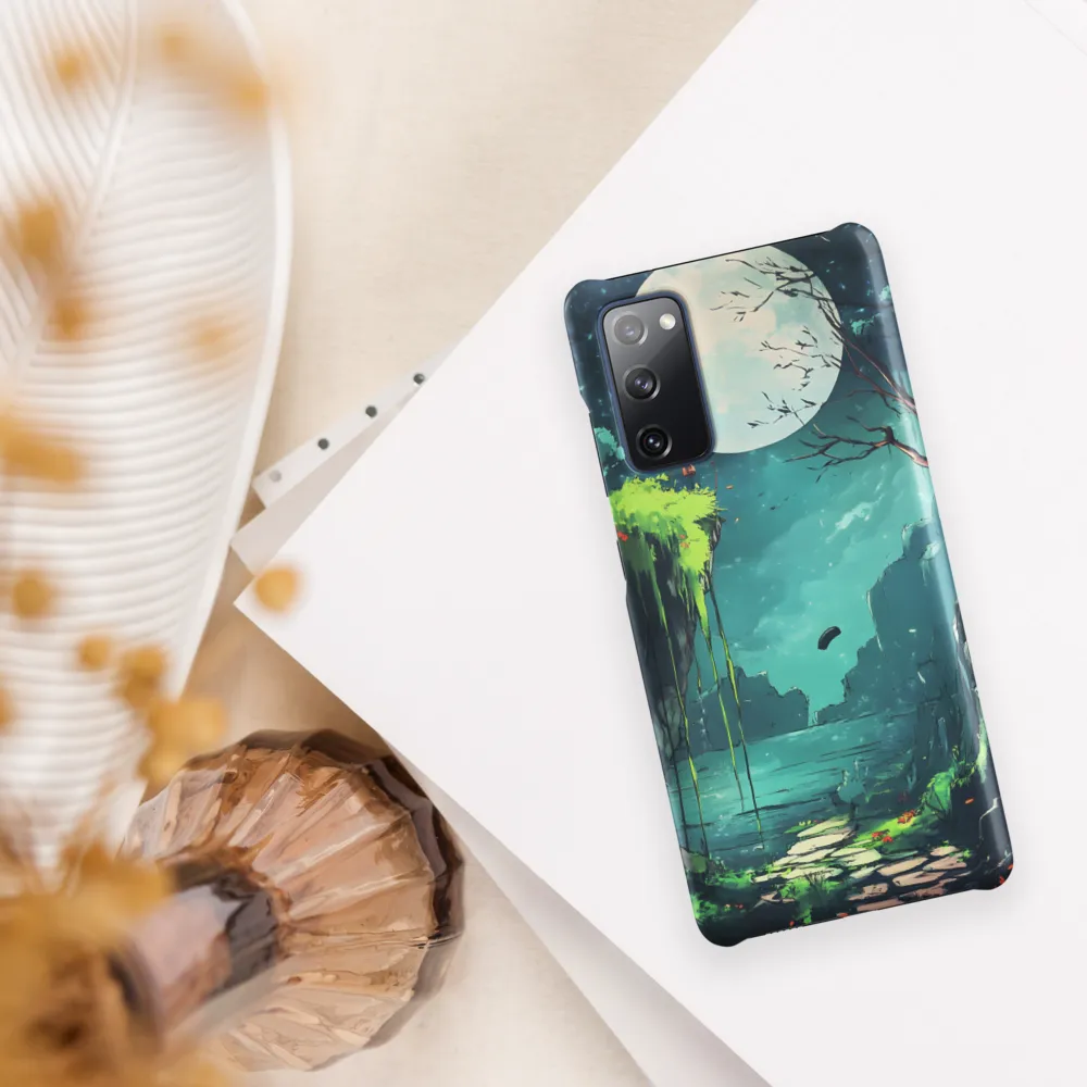 Moonlit Serenity: A Fantastical Landscape