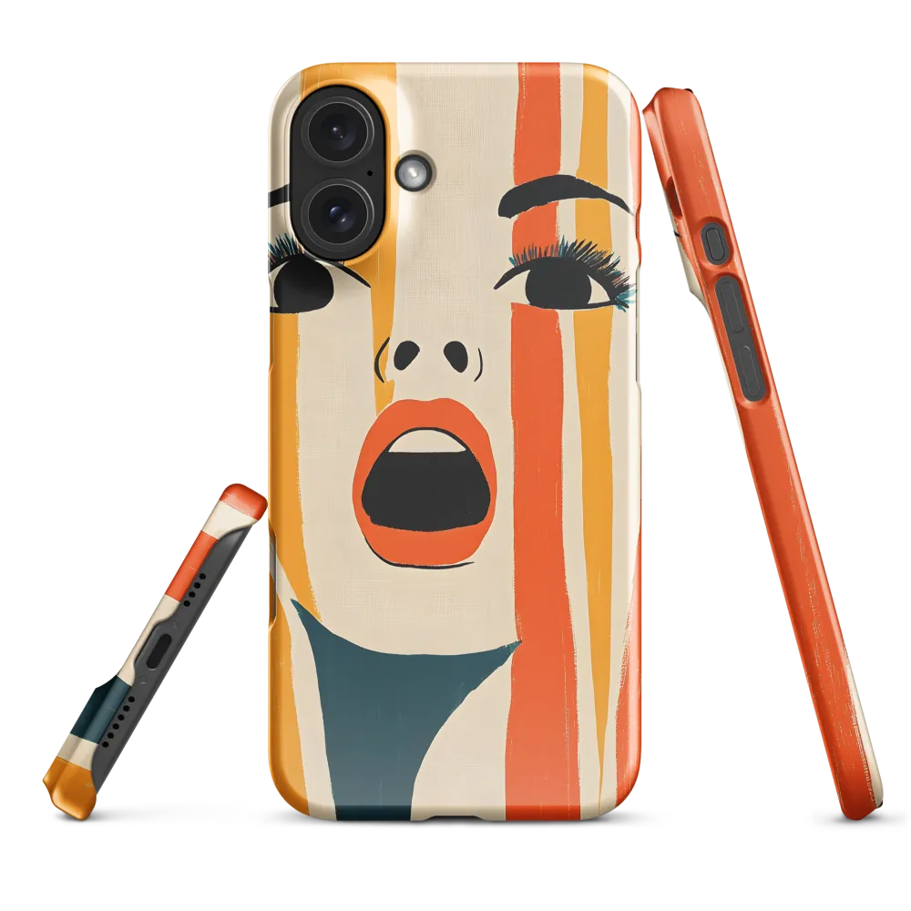 Vivid Expression | Phone Case |  16 Plus | Snap Case | Glossy