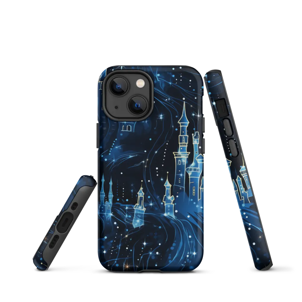 Dreamy Castles in a Starry Sky | Phone Case |  13 mini | Tough Case | Matte