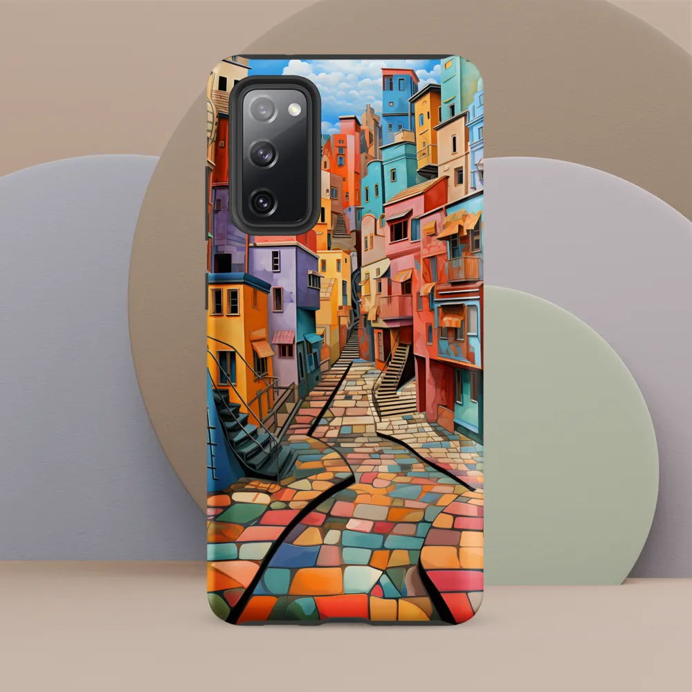 Vibrant Cityscape: A Kaleidoscope of Colors