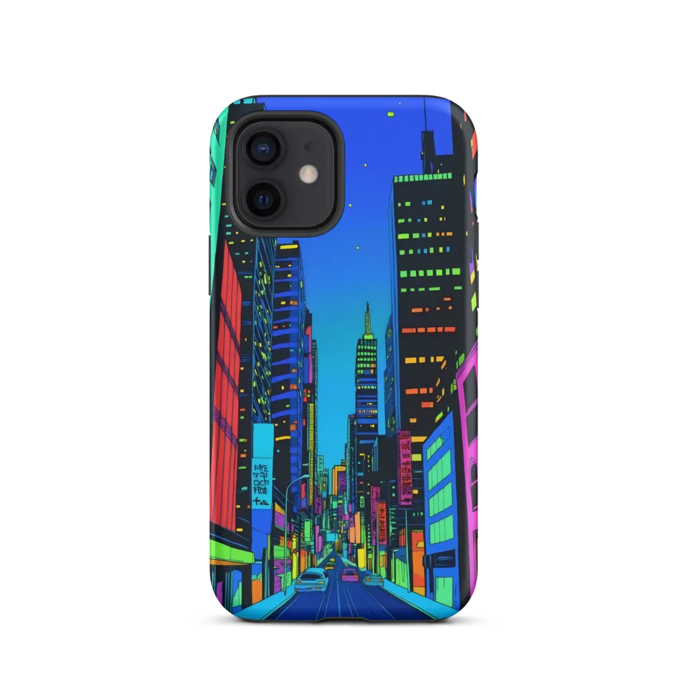 Neon Dreamscape: A Futuristic City at Dusk