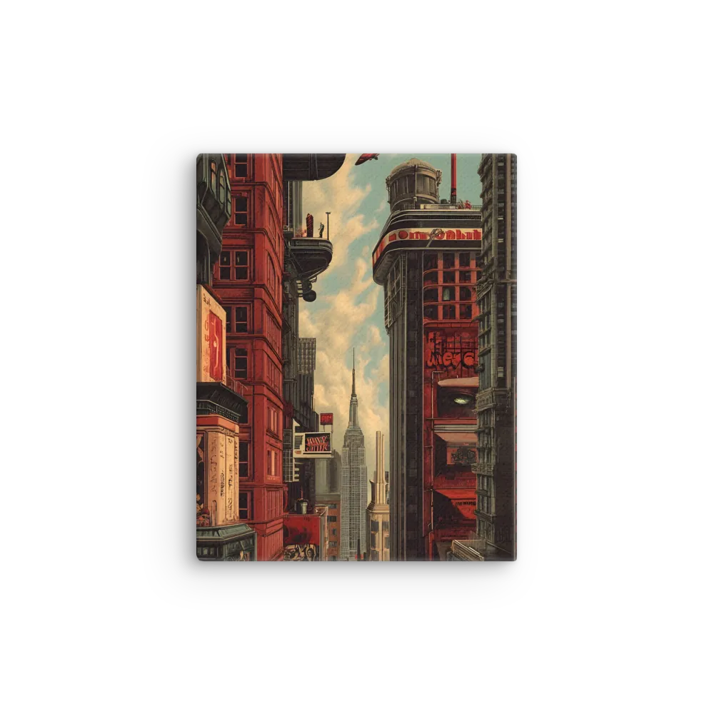 A Glimpse of Tomorrow: Urban Ambition | Thin Canvas | 11″×14″