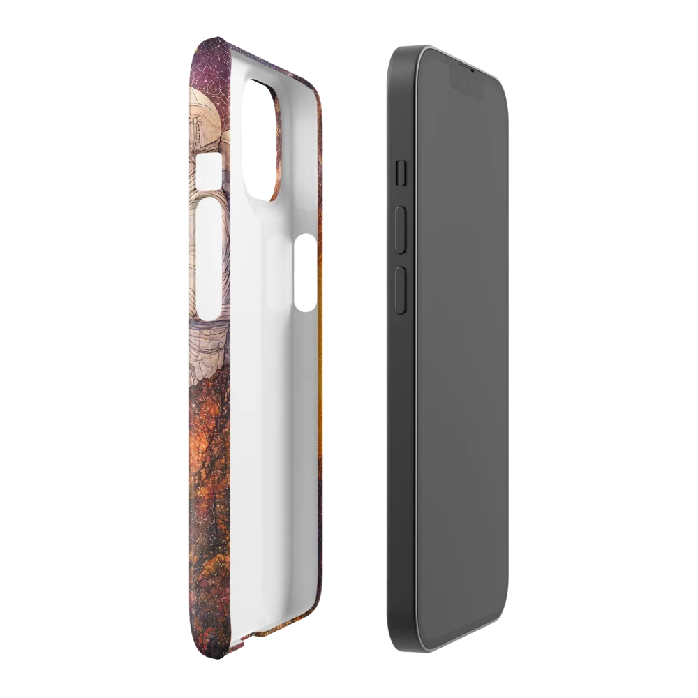 Cosmic Contemplation | Phone Case |  14 | Snap Case | Glossy