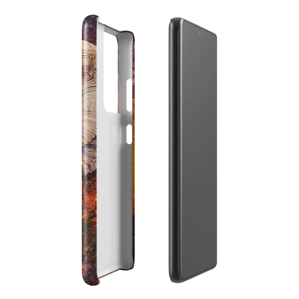 Cosmic Contemplation | Phone Case |  S21 Ultra | Snap Case | Glossy