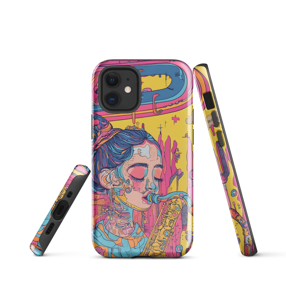 Melody in Color | Phone Case |  12 mini | Tough Case | Glossy