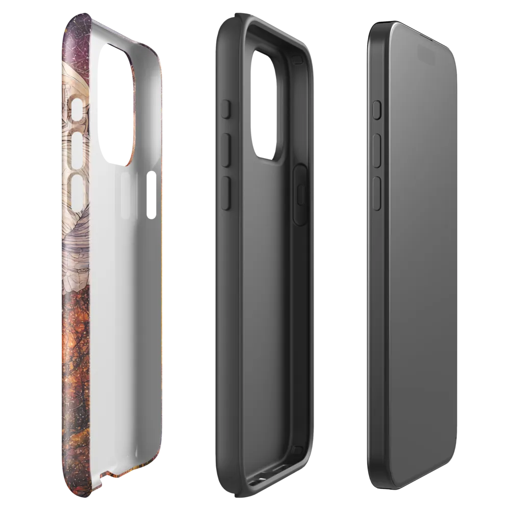 Cosmic Contemplation | Phone Case |  15 Pro Max | Tough Case | Glossy