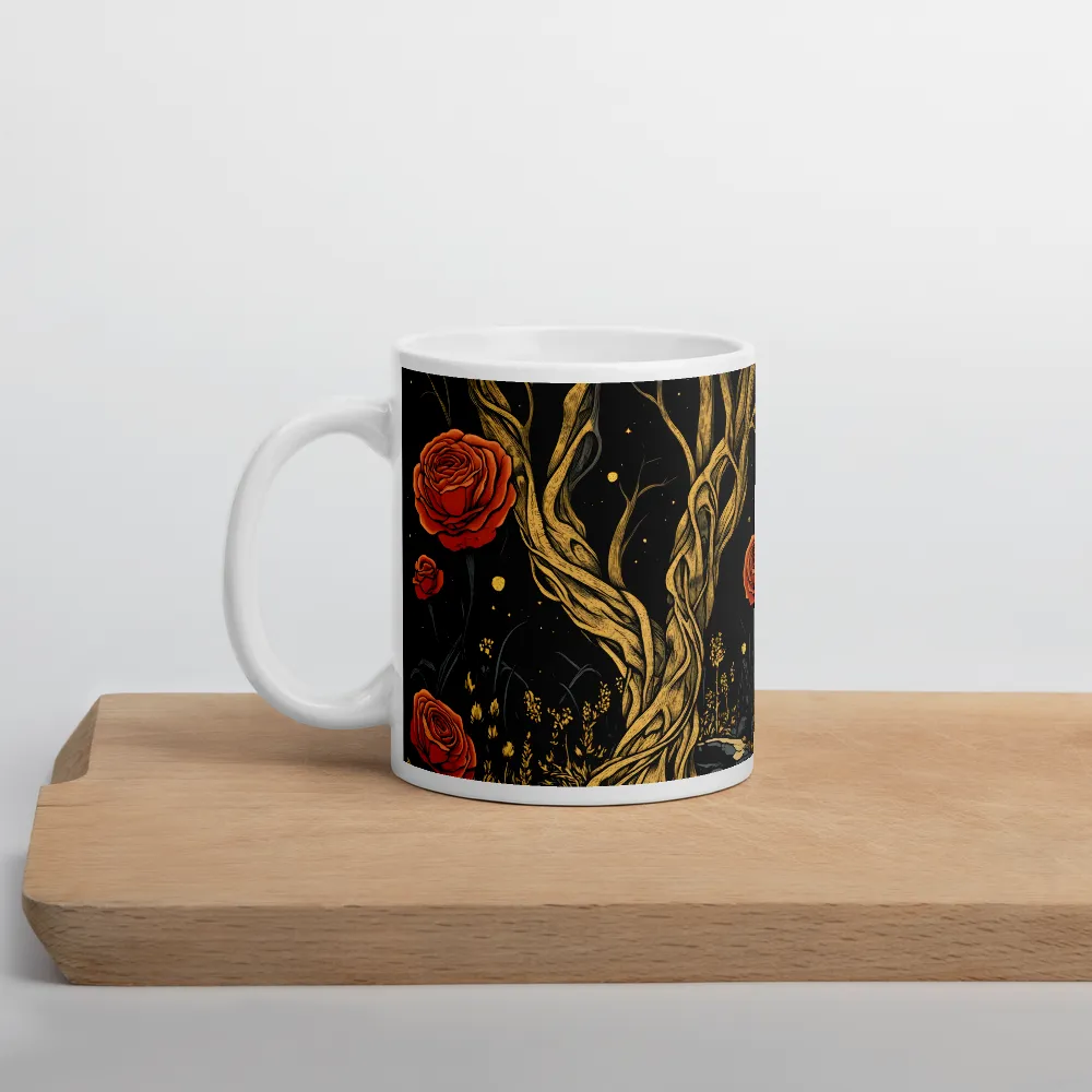 Whispers of the Enchanted Garden | Mug with White inside | 11 oz