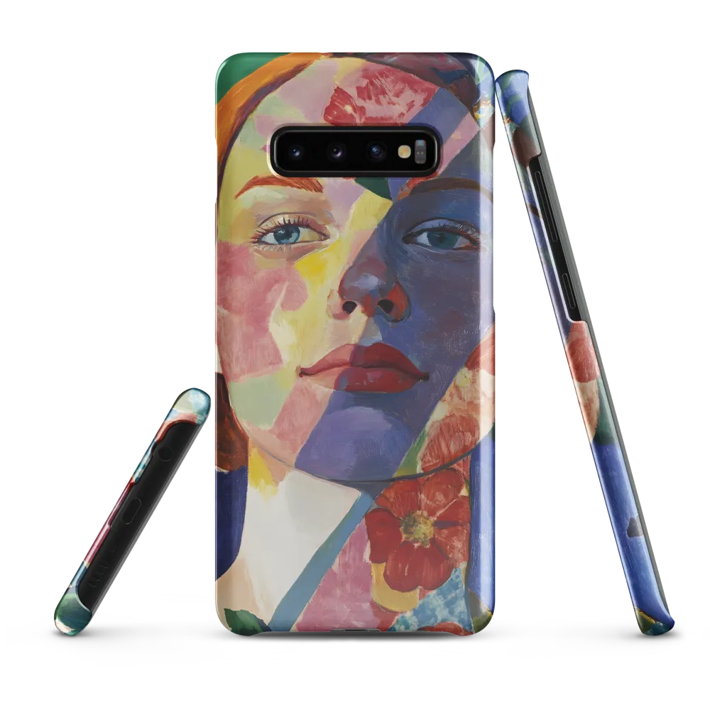 Portrait of Fragmented Beauty | Phone Case |  S10 Plus | Snap Case | Glossy