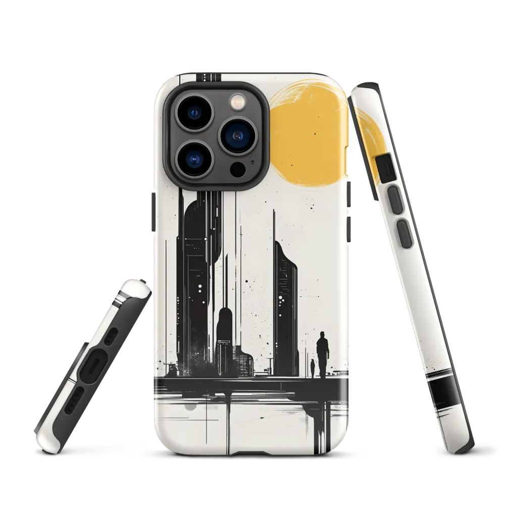 Contemplation in the City of Tomorrow | Phone Case |  13 Pro | Tough Case | Glossy